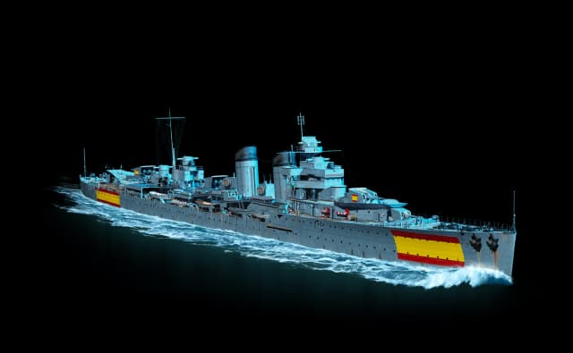 Image of Almirante Cervera from World of Warships