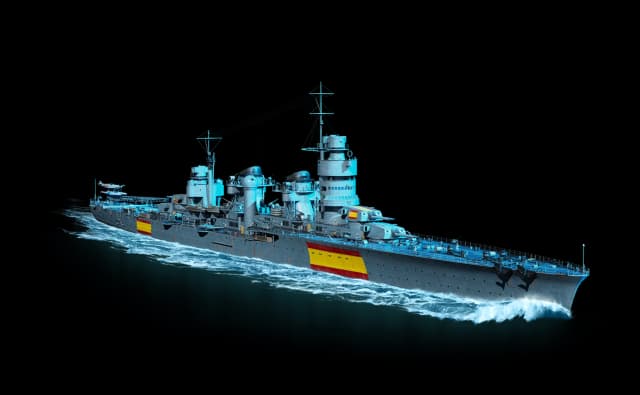 Image of Asturias from World of Warships