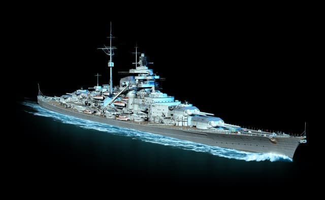 Image of Bismarck from World of Warships