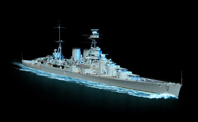 Image of Hood from World of Warships