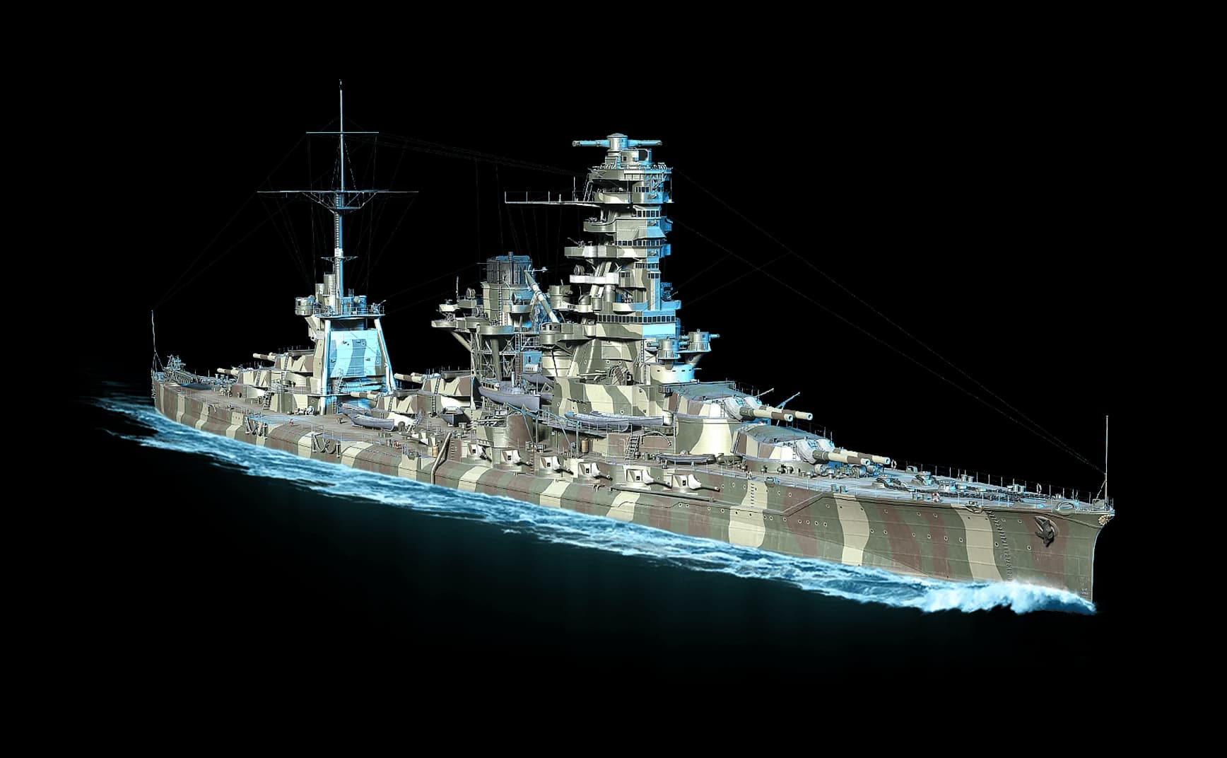 Hyuga from World Of Warships: Legends