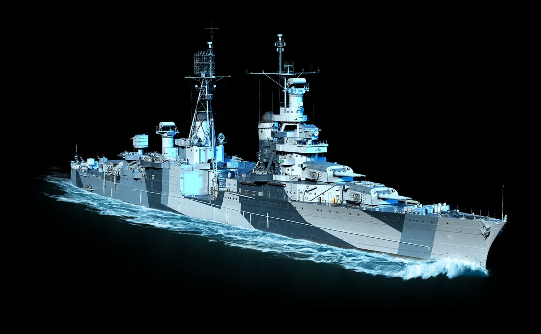 Indianapolis from World Of Warships: Legends