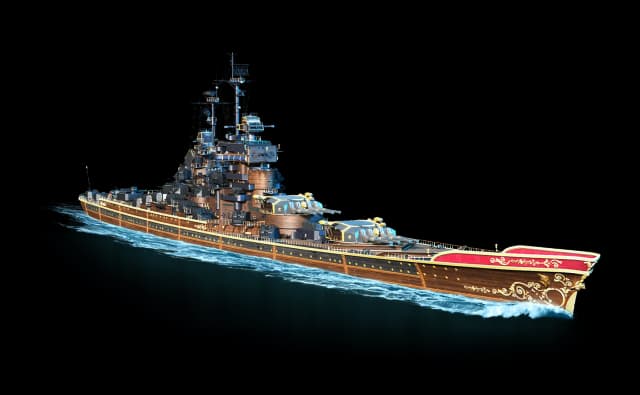 Image of La Foudre from World of Warships