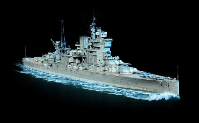 Image of Queen Elizabeth from World of Warships