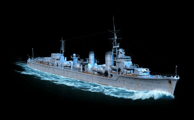 Image of Shimakaze from World of Warships