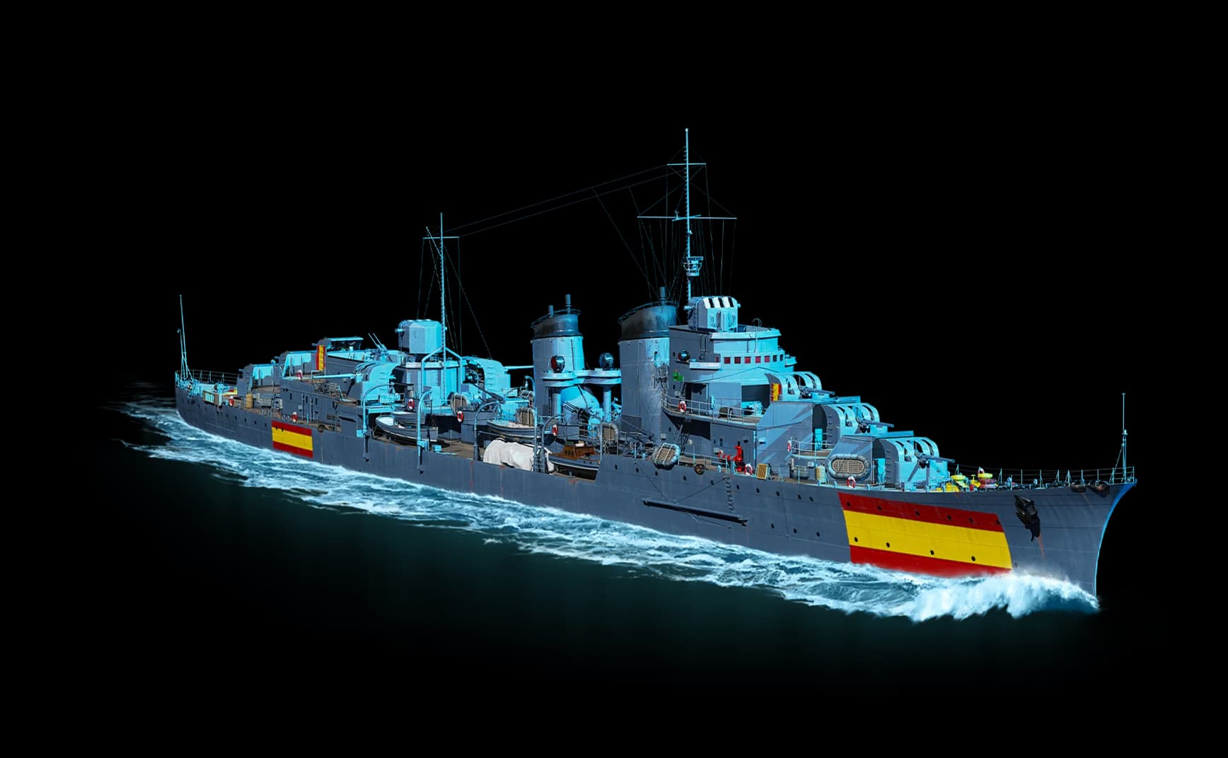Méndez Núñez from World Of Warships: Legends